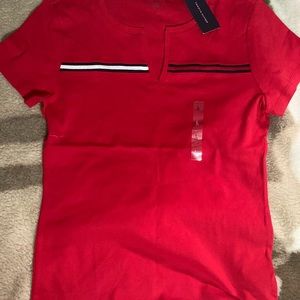 Red Women’s Tommy Hilfiger top